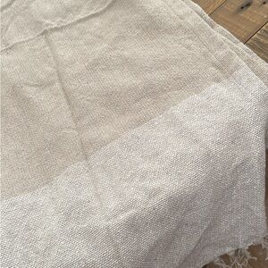 Beige and Cream Table runner